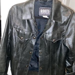 Vintage Roots Leather Jacket 